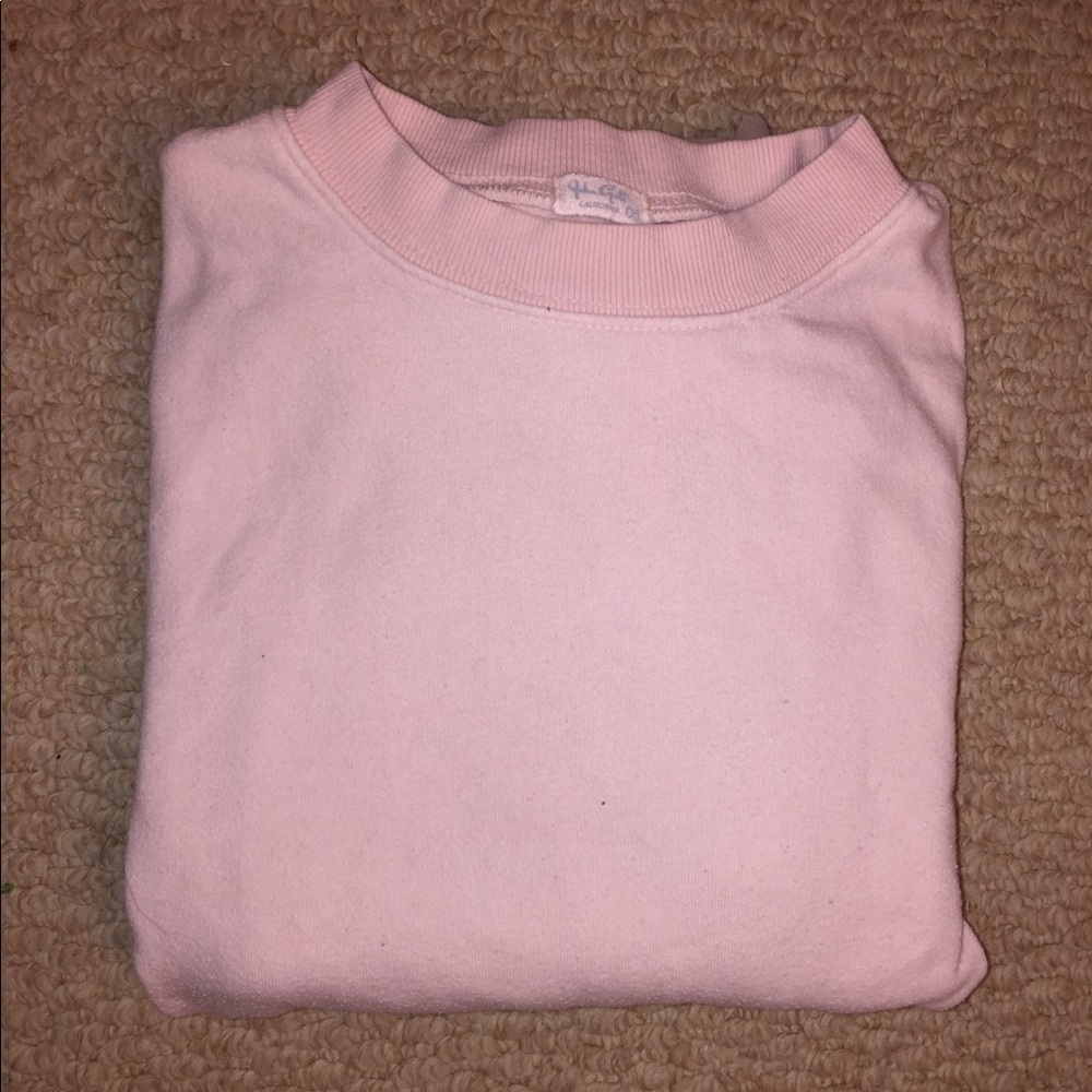 Brandy Melville Rose Cropped Sweater